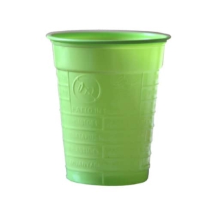 Bicchieri in PS Dopla DO Colors 200 ml verde acido - conf. 100 pz - 2738