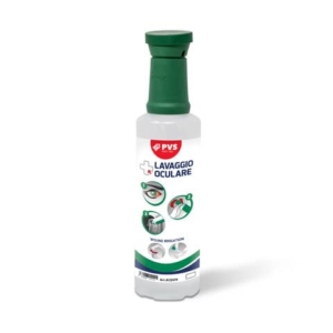 Soluzione monouso sterile per il lavaggio oculare con tappo erogatore PVS 500 ml - ACQ414