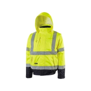 Giubbotto bomber alta visibilita' Crafty Yellow Fluo U-Power taglia L HL158YF-L