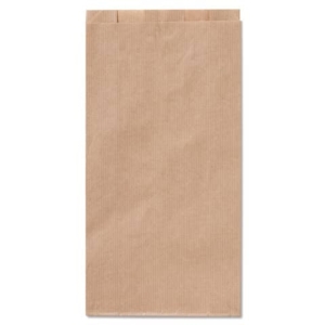Sacchetti in carta kraft sealing Multicolor 22x40 + 7 cm conf. 100 pz Rex-Sadoch avana - MLN07AVN