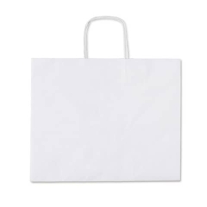 Borsa Takeaway kraft bianca 36,5x25x30 cm conf. 150 pz Rex-Sadoch 100 gr/mq TAKEAWBIA