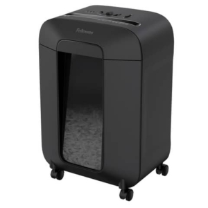 Distruggidocumenti uso personale LX85 - P-4 - 19 L - taglio a frammenti 4x40 mm Fellowes Powershred® nero - 4400801