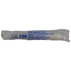 Bicchieri bianchi in polistirene Dopla 160 ml - conf. 100 pezzi - 22709