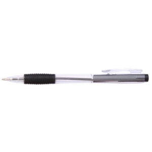 Penna a sfera a scatto ricaricabile Office Products punta 0,7 mm - nero conf. 50 pezzi - 17015611-05