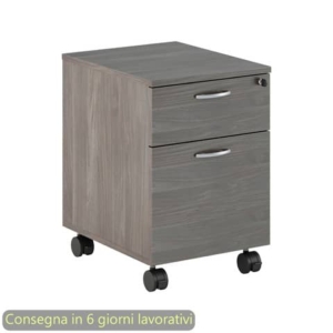 Cassettiera con ruote Artexport Presto 1 cassetto + 1 classificatore - smontata 41,8x52x59,5 cm frassino toscano 60022/F