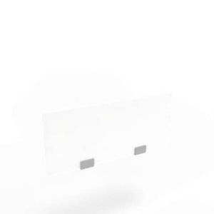 Pannello divisorio in melaminico bianco per bench 80xH.35 cm linea Practika Quadrifoglio - CODB080-BA