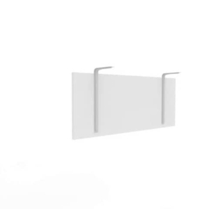 Pannello frontale in melaminico grigio 88,7xH.35,1 cm per scrivanie Practika Quadrifoglio - COFRA120-GR