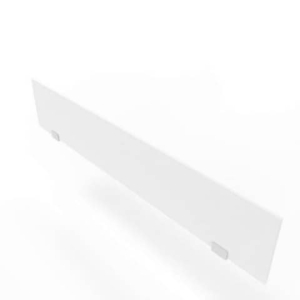 Pannello divisorio in melaminico grigio per bench 180xH.35 cm linea Practika Quadrifoglio - CODB180-GR