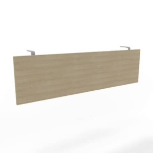 Pannello frontale in melaminico rovere 128,7xH.35,1 cm per scrivanie Practika Quadrifoglio - COFRA160-RK