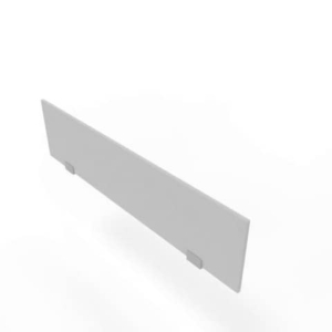 Pannello divisorio in melaminico grigio per bench 140xH.35 cm linea Practika Quadrifoglio - CODB140-GR