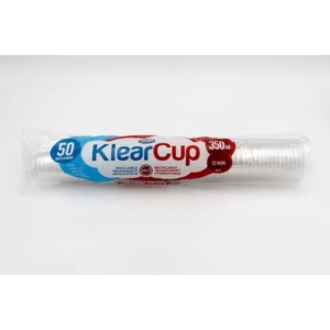Bicchieri trasparenti in PET KlearCup 350 cc - conf. 50 pezzi - 61829