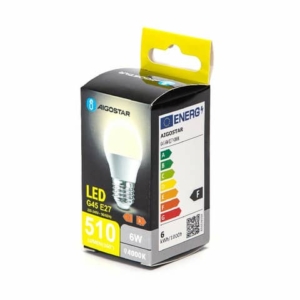 Lampadina LED G45 E27 6W - 510 lumen Aigostar luce naturale B10105MQV