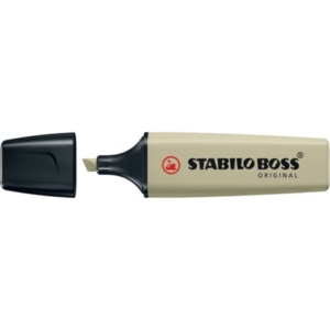 Evidenziatori Stabilo Boss Nature Colors colore verde oliva - conf. 10 pezzi - 70/137