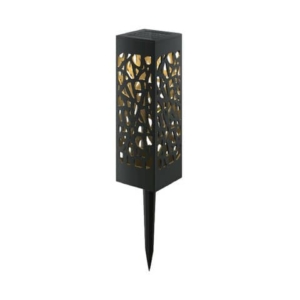 Lampioncino LED in plastica con pannello solare e sensore crepuscolare Aigostar luce calda - lanterna - B10201J9R