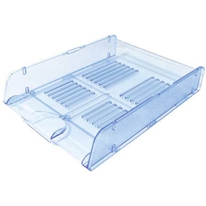 Vaschette portacorrispondenza azzurro trasparente Arda Classic A4 in conf. da 10 - TR25310BL