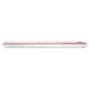 Scalimetro 30 cm Arda uso arredamento 1:20 - 25 - 50 - 75 - 100 - 125 - 110