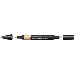 Pennarelli Winsor&Newton Promarker Brush doppia punta scalpello-pennello - praline O837 - 0204385