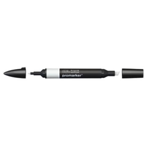 Pennarelli Winsor&Newton Promarker doppia punta fine-larga - ice grey 1 IG1 - 0203208