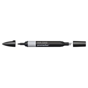 Pennarelli Winsor&Newton Promarker doppia punta fine-larga - ice grey 3 IG3 - 0203279
