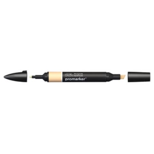 Pennarelli Winsor&Newton Promarker doppia punta fine-larga - saffron O739 - 0203291