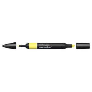 Pennarelli Winsor&Newton Promarker doppia punta fine-larga - tulipano giallo Y337 - 0203254