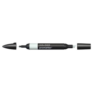 Pennarelli Winsor&Newton Promarker doppia punta fine-larga - tea green G619 - 0203260
