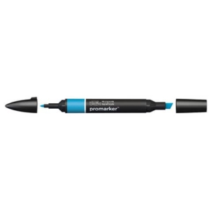 Pennarelli Winsor&Newton Promarker doppia punta fine-larga - aegean B146 - 0203189