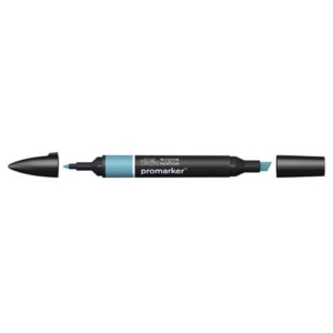 Pennarelli Winsor&Newton Promarker doppia punta fine-larga - verdigris C426 - 0203021