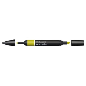 Pennarelli Winsor&Newton Promarker doppia punta fine-larga - moss Y334 - 0203361