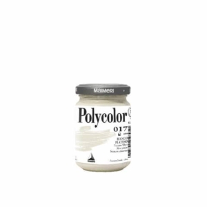 Colore vinilico fine Maimeri in vasetto 140 ml bianco platino - M1220017
