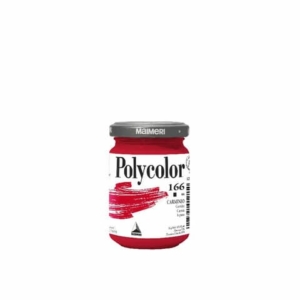 Colore vinilico fine Maimeri in vasetto 140 ml carminio - M1220166