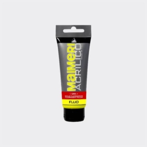 Colore acrilico Maimeri in tubetto 75 ml giallo fluo - M0916095