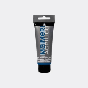 Colore acrilico Maimeri in tubetto 75 ml blu manganese - M0916385