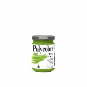 Colore vinilico fine Maimeri in vasetto 140 ml verde giallastro - M1220323