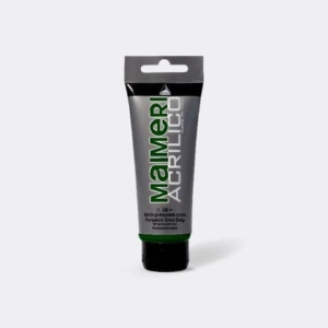 Colore acrilico Maimeri in tubetto 75 ml verde permanente scuro - M0916340