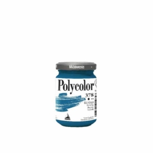 Colore vinilico fine Maimeri in vasetto 140 ml blu ftalo - M1220378
