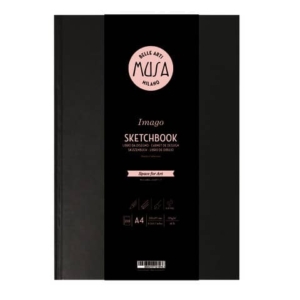 Blocco a libro Imago SKETCH Musa 200 pagine 105 g formato A4 MU124494