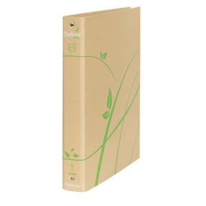 Raccoglitore ad anelli Esselte Oxford Green D30 f.to 22x30 cm 100% carta riciclata avana - 397850502