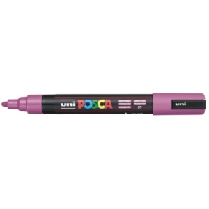 Marcatore a tempera POSCA Uni-Ball punta tonda 1,8-2,5 mm lampone M PC5M LM