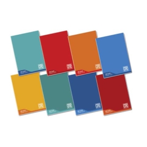 Maxi quaderno One Color Didattico per disgrafia A4 - 100 g/m² - Q+ - 18+1 ff - 7046