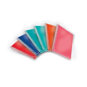 Maxi quaderno spiralato Pigna Monocromo A4 - 80 g/m² - 70 ff - 4M - colori assortiti - 0215555 4M