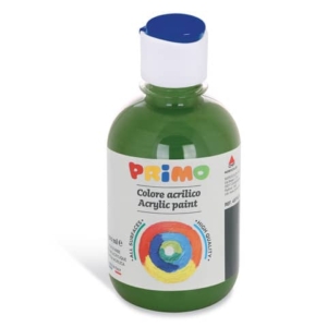Colore acrilico Primo in bottiglia con tappo dosatore 300 ml - 665 verde oliva 400TA300665