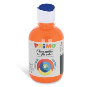 Colore acrilico Primo in bottiglia con tappo dosatore 300 ml - 250 arancione 400TA300250