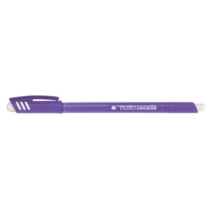 Penna a sfera cancellabile Tratto Cancellik 1 mm viola F826108