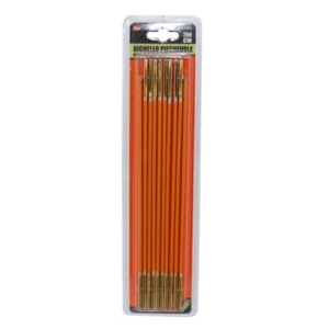 Metro pieghevole Emi in plastica - 200 cm - arancione - 8103965