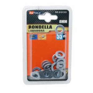 Rondelle piatte Emi per bulloni M8 - conf. da 50 grammi - 8101333