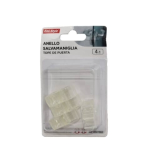 Anello salvamaniglia Emi trasparente 32,5x13,3 mm - conf. da 4 pezzi - 8501662
