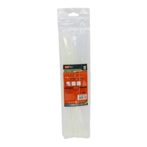 Fascette fermacavo in nylon Emi - 300x3,6 mm - colore bianco - conf. 40 pezzi - 8107761