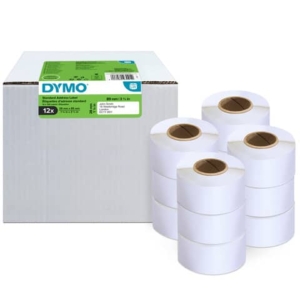 Rotoli da 130 etichette autoadesive Dymo LabelWriter per indirizzi 28x89 mm bianco - conf. 12 pz - 2093091