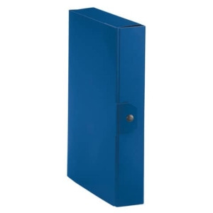 Cartella portaprogetti Esselte C86 DELSO ORDER dorso 6 cm presspan lucido blu 25x35 cm - 390386050